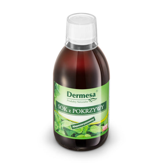 Sok z pokrzywy niepasteryzowany 250ml