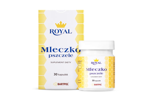 Mleczko pszczele – liofilizowane 30 kapsułek