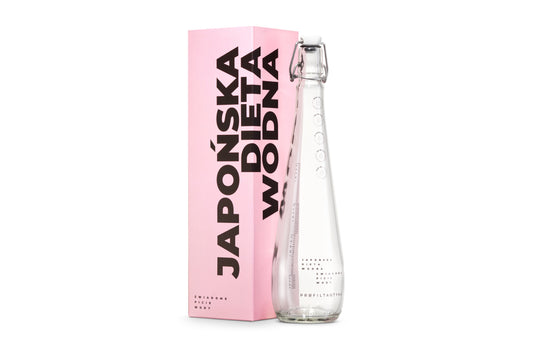 Szklana butelka 750 ml - Japońska Dieta Wodna