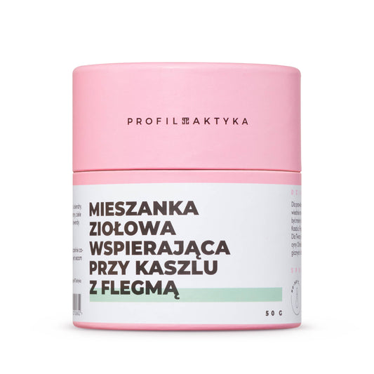 Mieszanka ziołowa wspierająca przy kaszlu z flegmą 50g