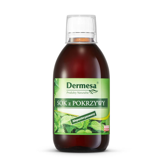 Sok z pokrzywy niepasteryzowany 250ml