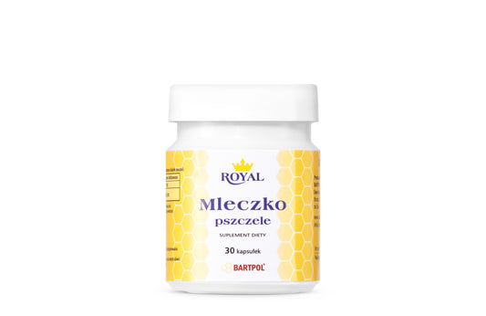 Mleczko pszczele – liofilizowane 30 kapsułek