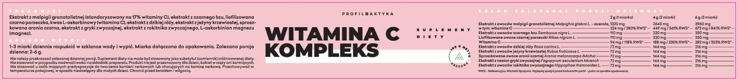 Witamina C kompleks 100g